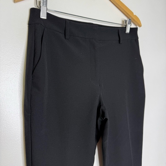 Express Editor Split Ankle Black Dress Pants Trousers Size 6 - Picture 8 of 8